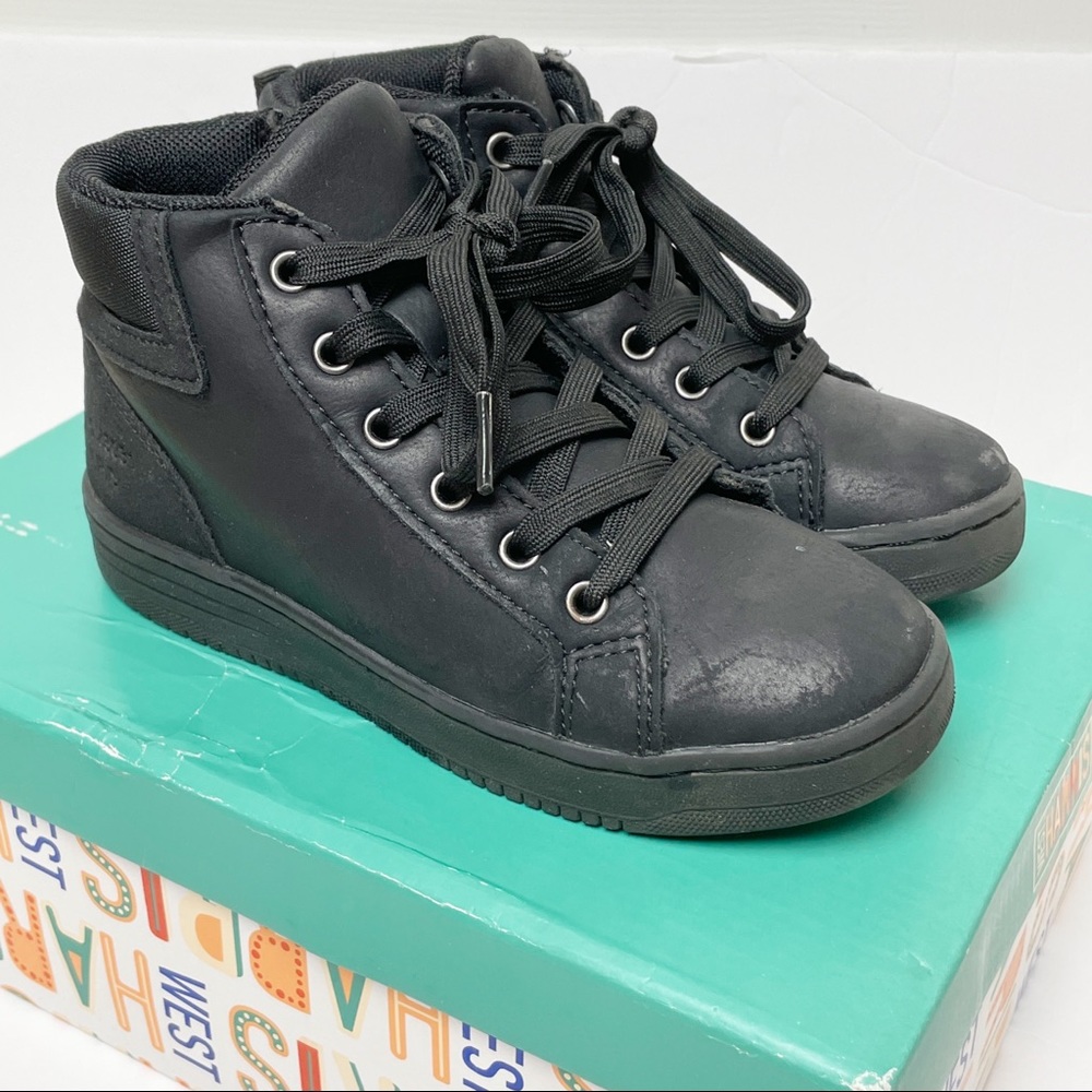 Kids West Harris Black Boots Size 13